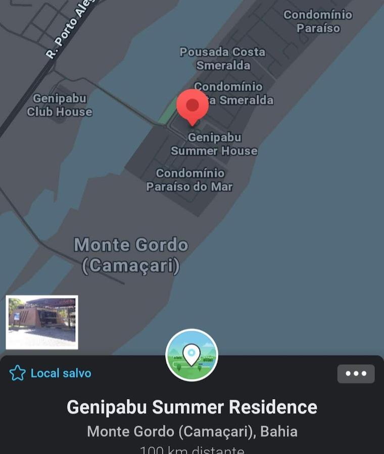 Apartamento Em Guarajuba 200M Da Praia กามาซารี ภายนอก รูปภาพ